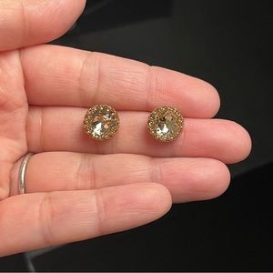 Stella & Dot Peach Nancy Studs Earrings